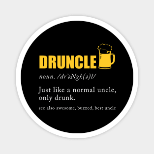 Druncle Definition Magnet